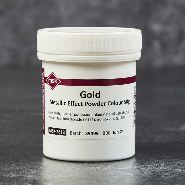 MSK Powder Gold Metallic Effect Colour (50g)