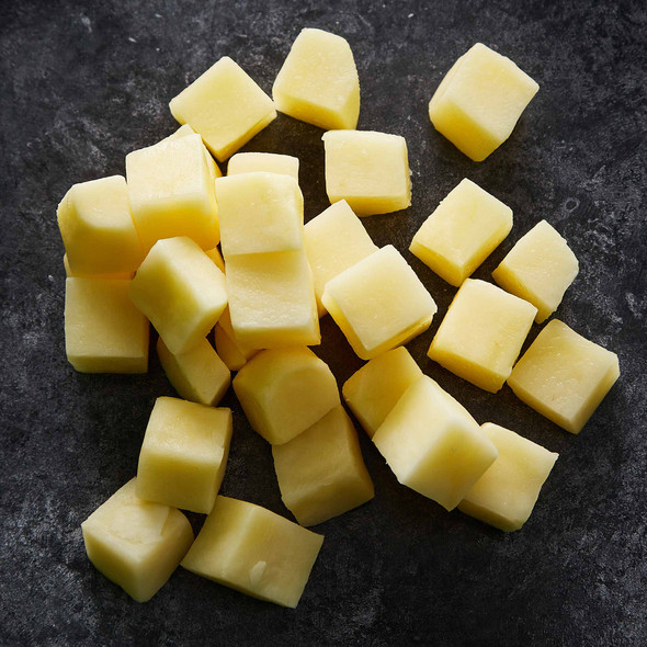 Potato Diced 20mm 1kg (by weight)