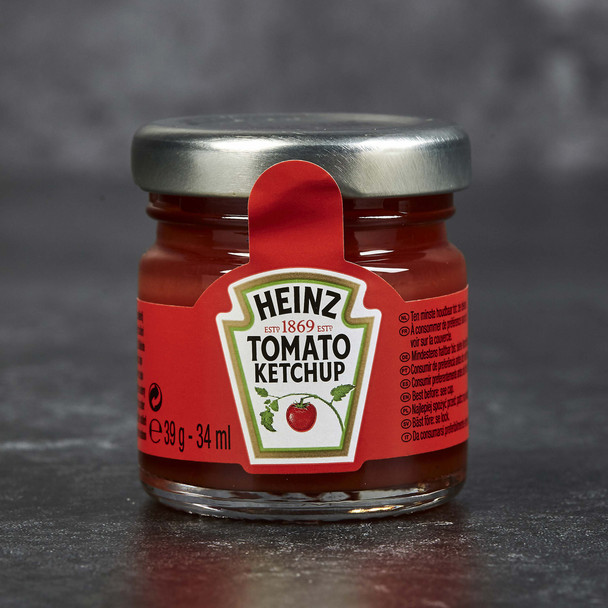 Tomato Ketchup Heinz Glass Portion 33g (80 Item)