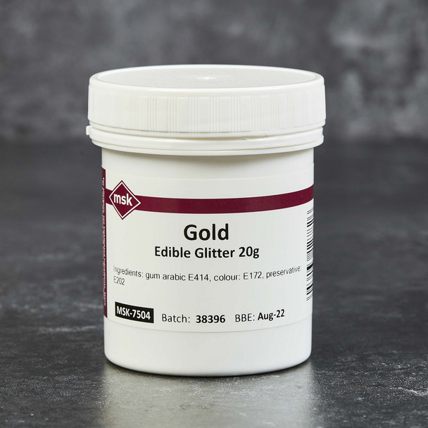MSK Glitter Edible Gold (20g)