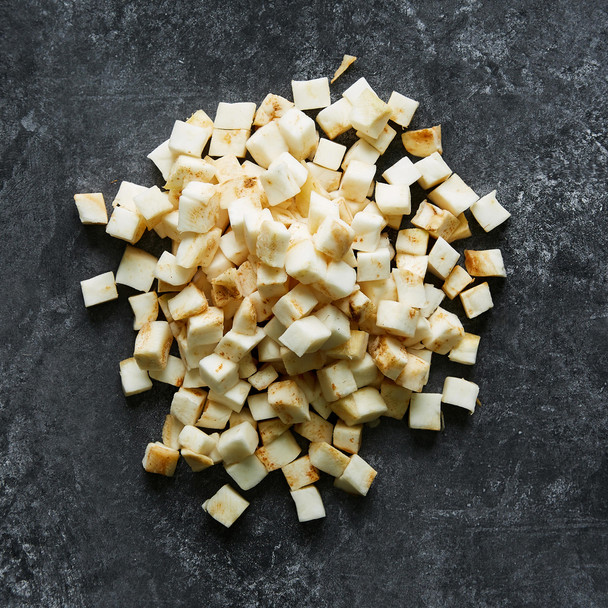 Celeriac Diced 10mm 1kg (by weight)