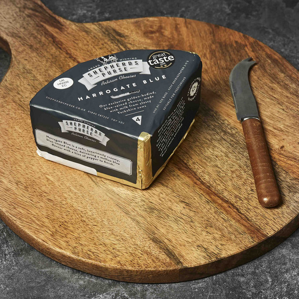 Cheese Harrogate Blue (375 g approx, by weight) Wellocks Online Ordering