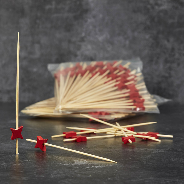 Skewer Star Bamboo (1,000 Item)