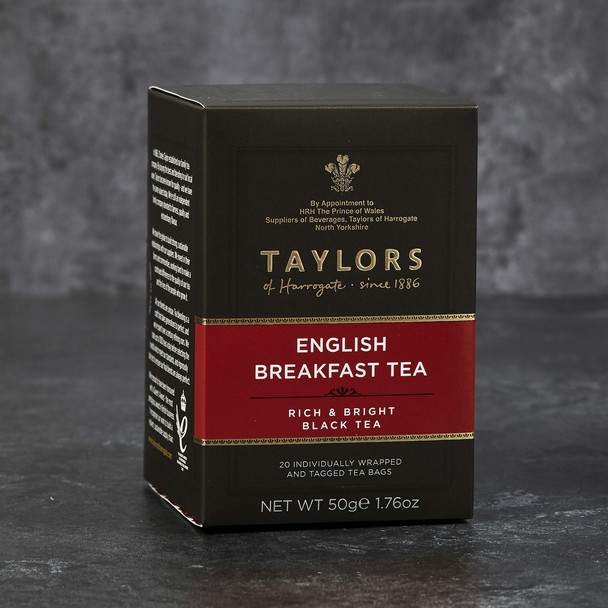 Tea Taylors English Breakfast Tags (6 x 20 Bags)