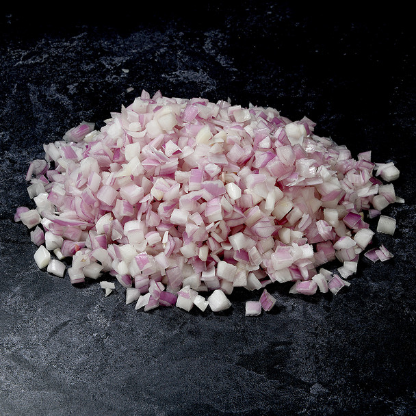 Shallot Diced 5mm P/O (2.5kg)