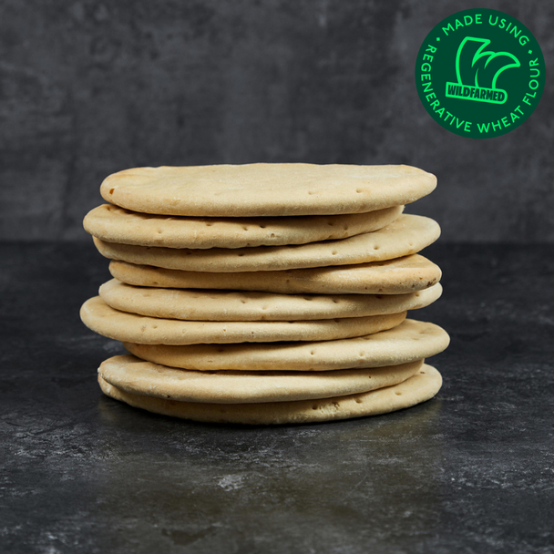 Sourdough Flatbread 130g FBFL01 (25 Item) Wellocks Online Ordering