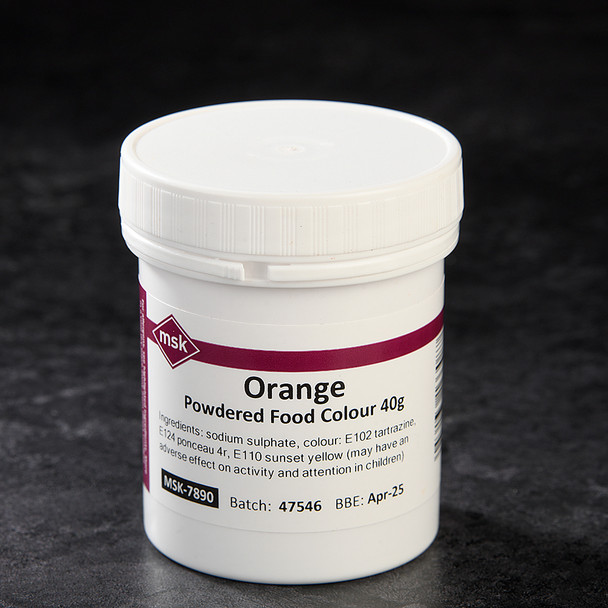 MSK Powder Orange Colouring (40g)