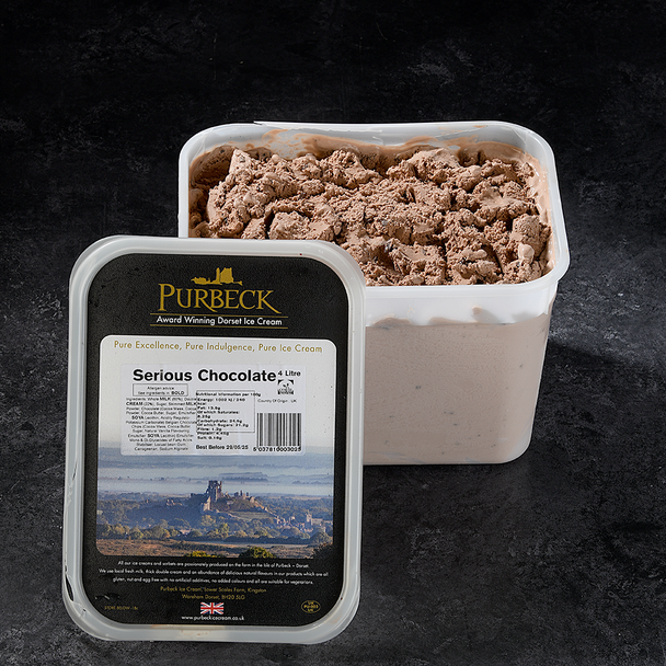 Purbeck Serious Chocolate Ice Cream (4L)