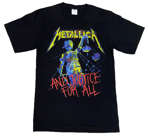 Metallica "And Justice For All" Custom Graphic T-Shirt