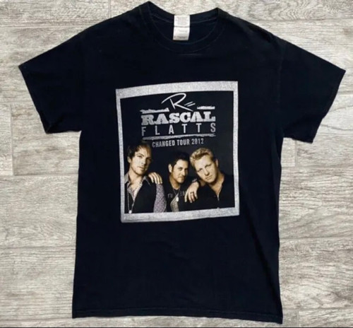 Rascal Flatts Dated Vintage Tour T-Shirt: Size S