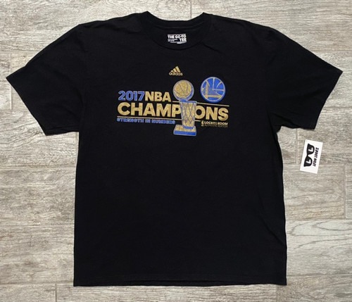 Golden State Warriors 2017 NBA Champions T-Shirt: SIze XL