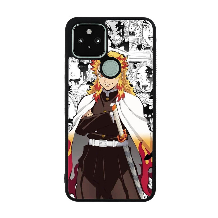 kimetsu no yaiba rengoku anime Google Pixel 5 Case OV7557