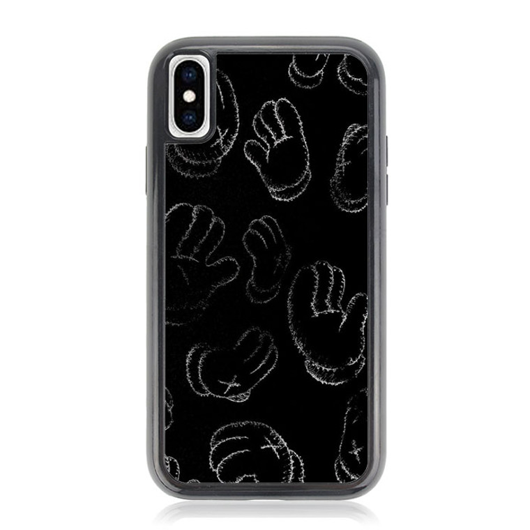 Kaws The Hand Pattern iPhone XS Max Case OV7567