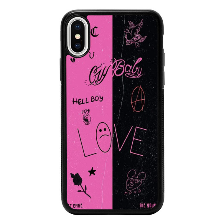 Lil Peep Tattoos iPhone X , iPhone XS Case OV7525