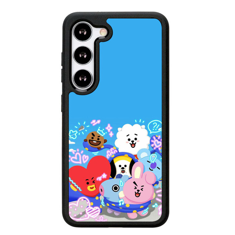 BT21 BTS Samsung Galaxy S23 Plus 5G Case , Samsung Galaxy S23+ 5G Case OV2499