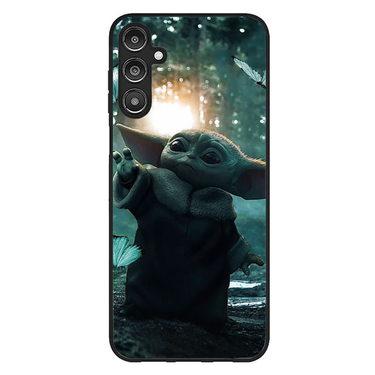 Baby Yoda In The Forest Love Butterfly Samsung Galaxy A14 5G Case ZG0698