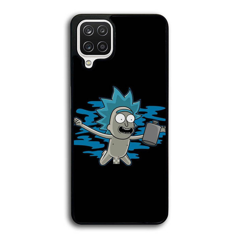 Rick And Morty Nirvana Nevermind Samsung Galaxy A12 Case OV7219