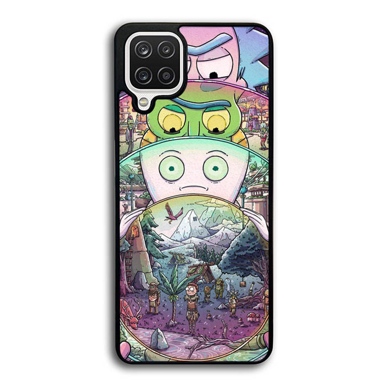 Rick And Morty Miniverse Samsung Galaxy A12 Case OV7241