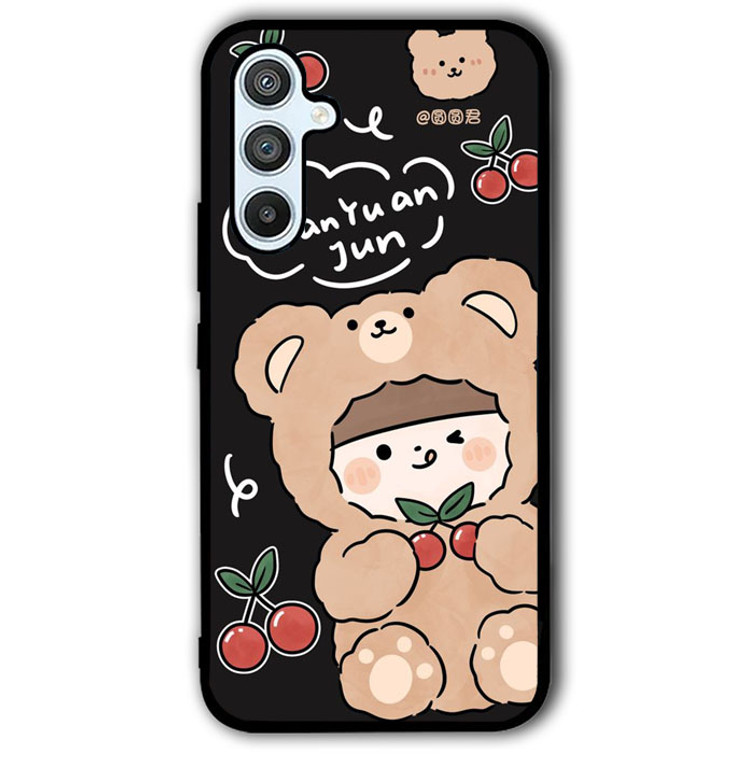 Cute Bear And Cherry Samsung Galaxy A54 5G Case OV11200