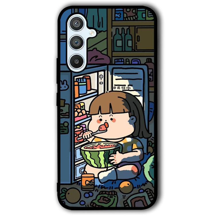 Cute Eat in The Night Samsung Galaxy A54 5G Case OV11202