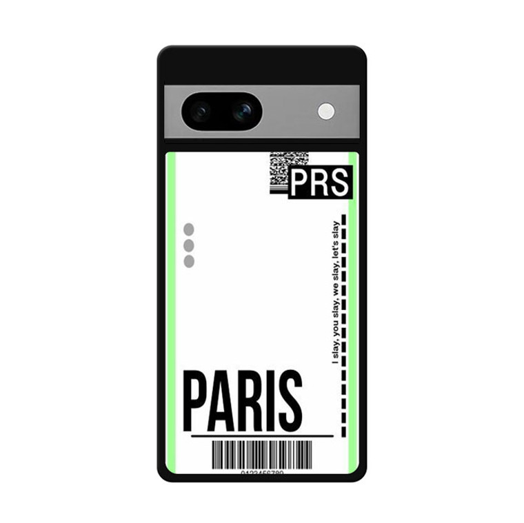 Paris Barcode Google Pixel 7A Case OV6108