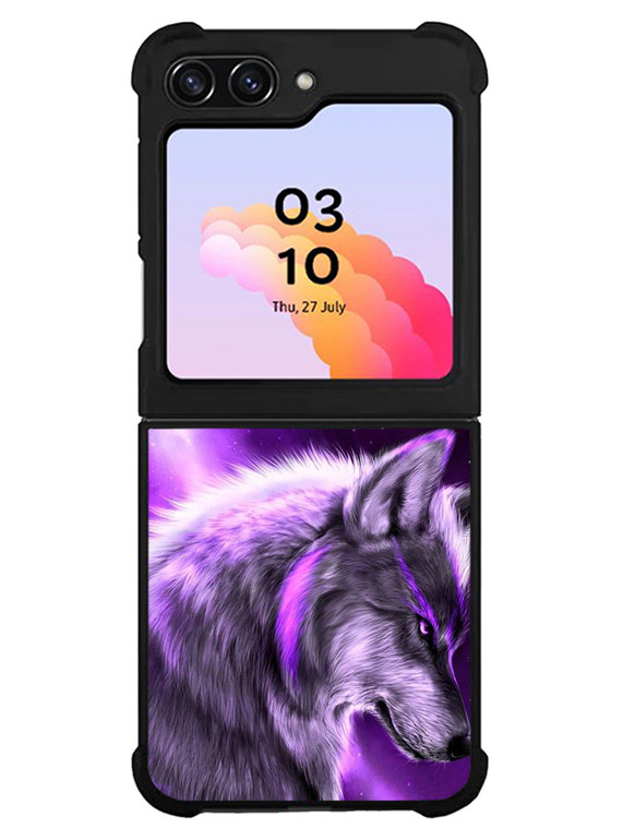 Wolf Samsung Galaxy Z FLIP 5 5G 2023 Case OV1989