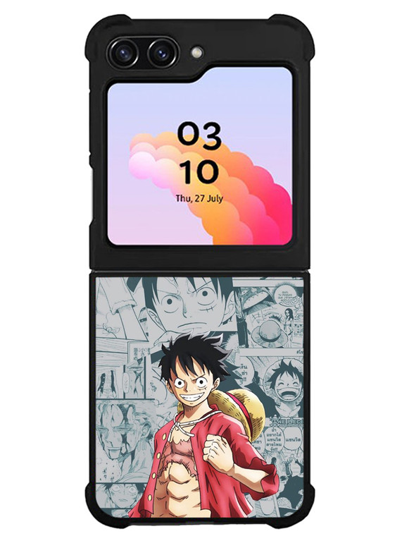 One Piece Comics Luffy Samsung Galaxy Z FLIP 5 5G 2023 Case OV10524