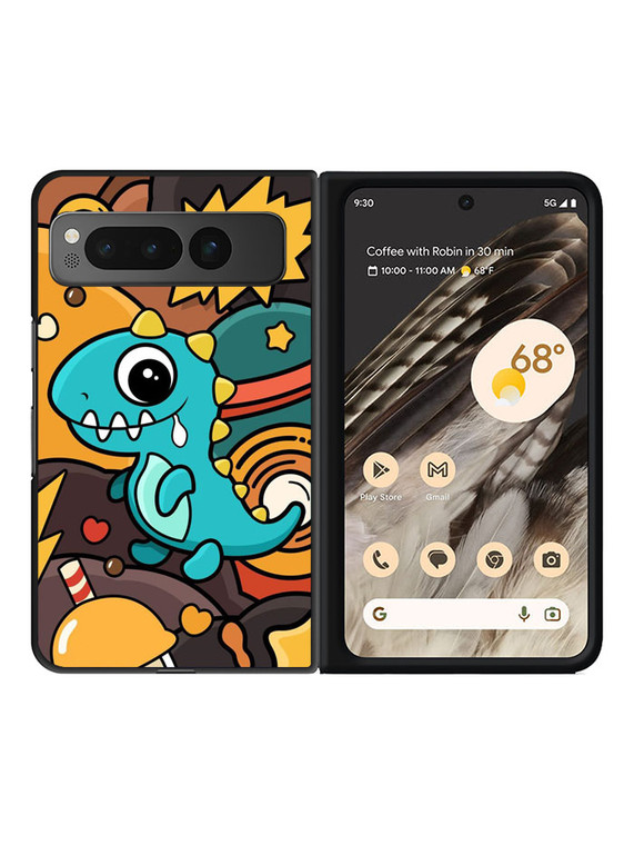 Cute Dinosaurus Google Pixel Fold Case OV8812