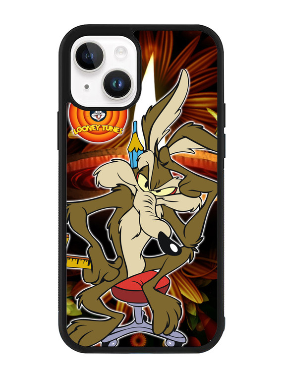 Wile E Coyote Falling Off Cliff Looney Tunes iPhone 15 Case OV0172