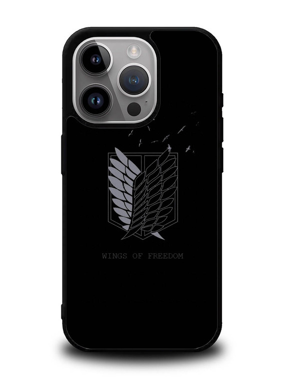 Attack on Titan Logo Wings iPhone 15 Pro Max Case OV1433