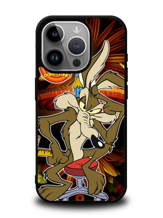 Wile E Coyote Falling Off Cliff Looney Tunes iPhone 15 Pro Case OV0172