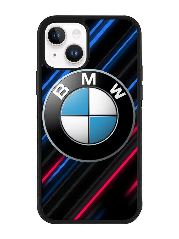 BMW Logo Red Blue Line iPhone 15 Plus Case OV11174