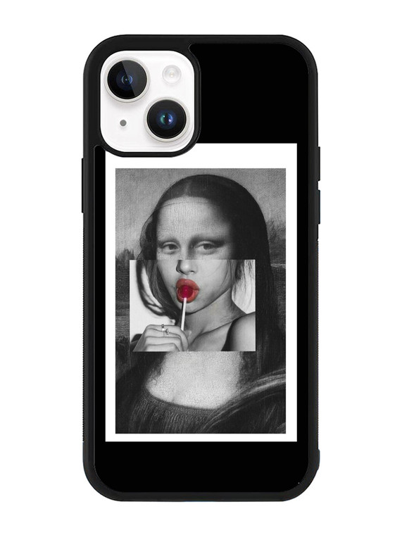 Aesthetic Art Mona lisa iPhone 15 Plus Case OV11232