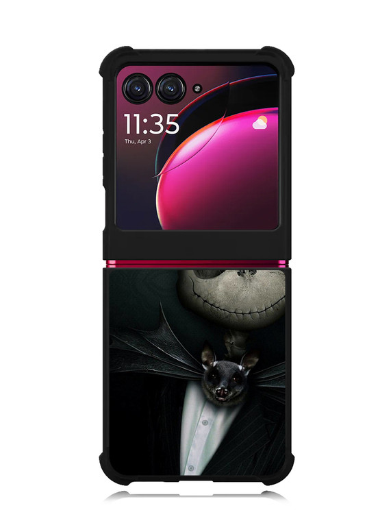 The Nightmare Before Christmas Skeleton Motorola Moto Razr Plus 2023 , Moto Razr+ 2023 Case OV6905