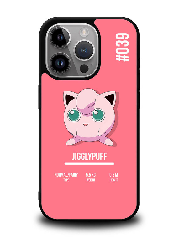 Pokemon Jigglypuff iPhone 15 Pro Case OV6802