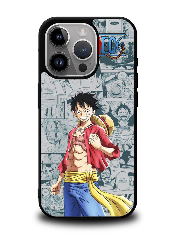 One Piece Comics Luffy iPhone 15 Pro Case OV10524