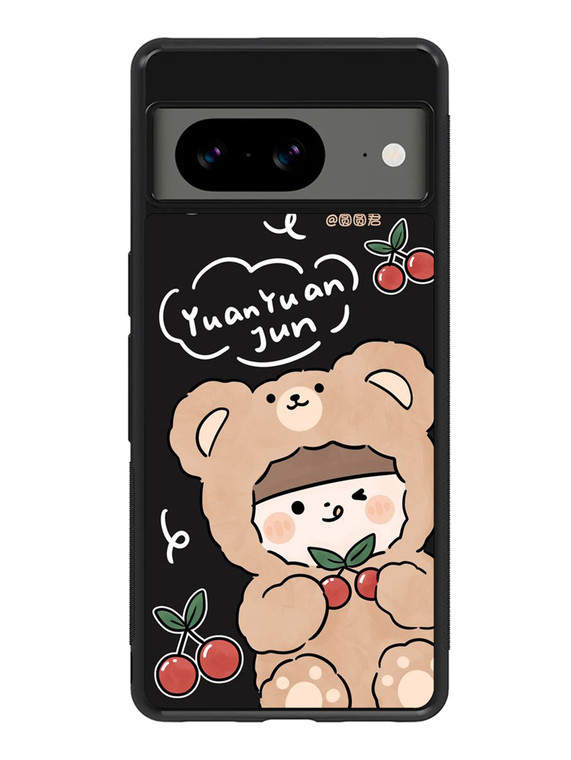 Cute Bear And Cherry Google Pixel 8 Case OV11200