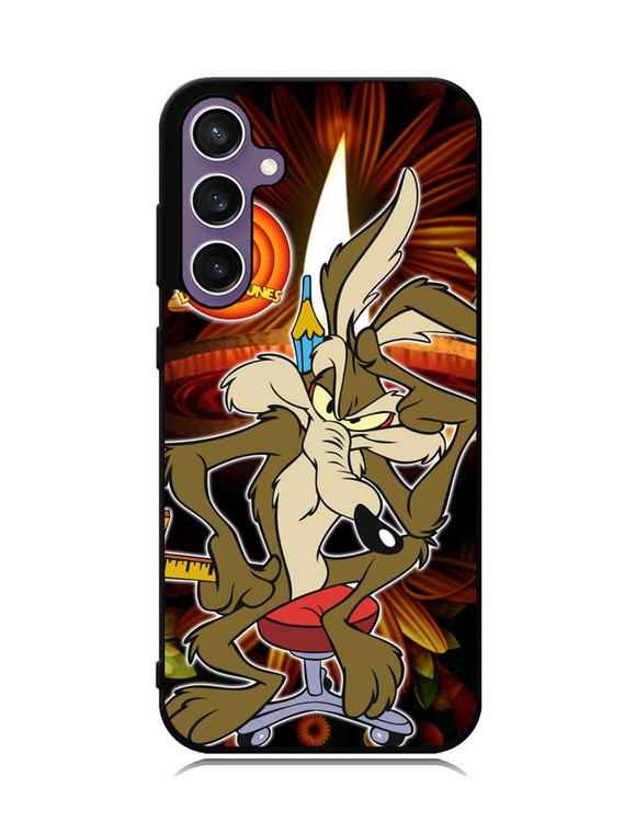 Wile E Coyote Falling Off Cliff Looney Tunes Samsung Galaxy S23 FE 5G Case OV0172