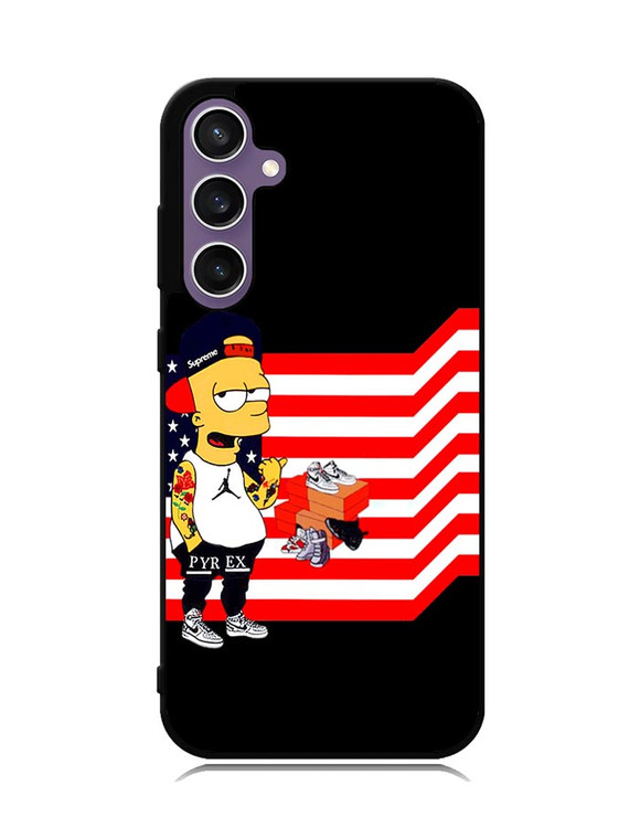 black bart simpson Samsung Galaxy S23 FE 5G Case OV0940