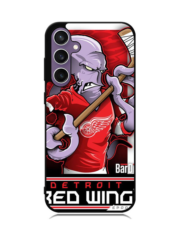 NHL Cartoon Mascout Detroit Red Wings Samsung Galaxy S23 FE 5G Case OV1310