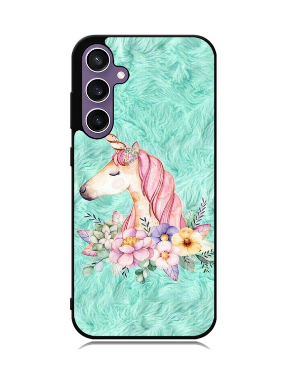 Cute Unicorn Painting Samsung Galaxy S23 FE 5G Case OV8448