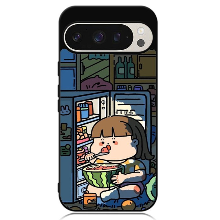 Cute Eat in The Night Google Pixel 9 Pro XL Case OV11202