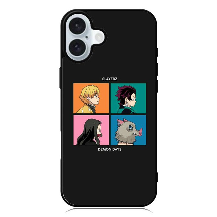 Nezuko Tanjiro Demon Slayer iPhone 16 Case OV10299