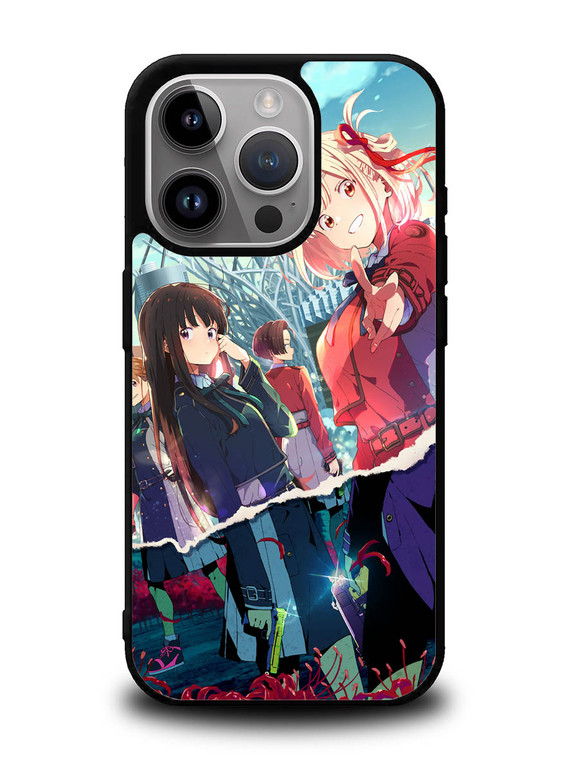 Lycoris Recoil Anime iPhone 16 Pro Max Case OV10263