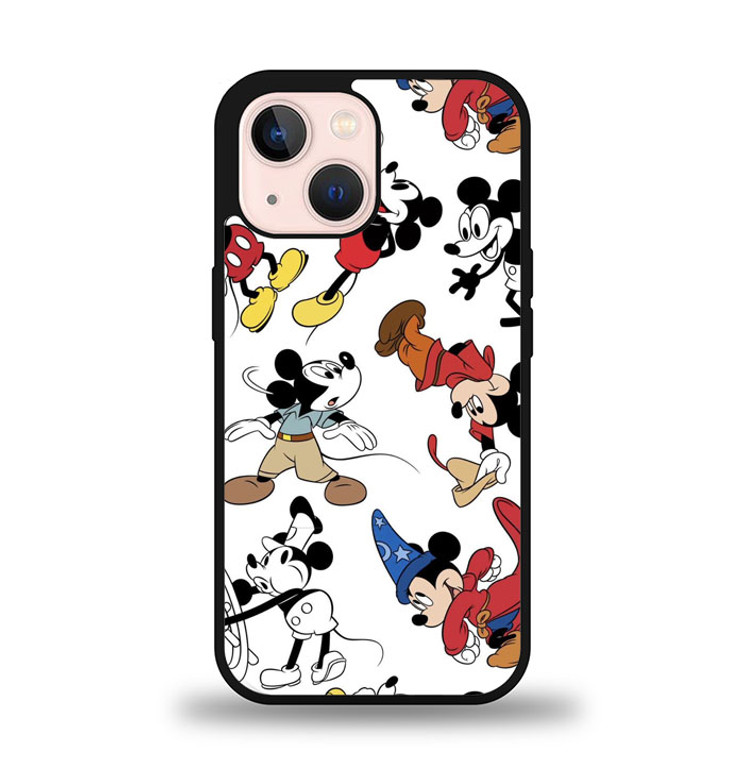 Mickey Mouse Pattren iPhone 13 Mini Case OV7427