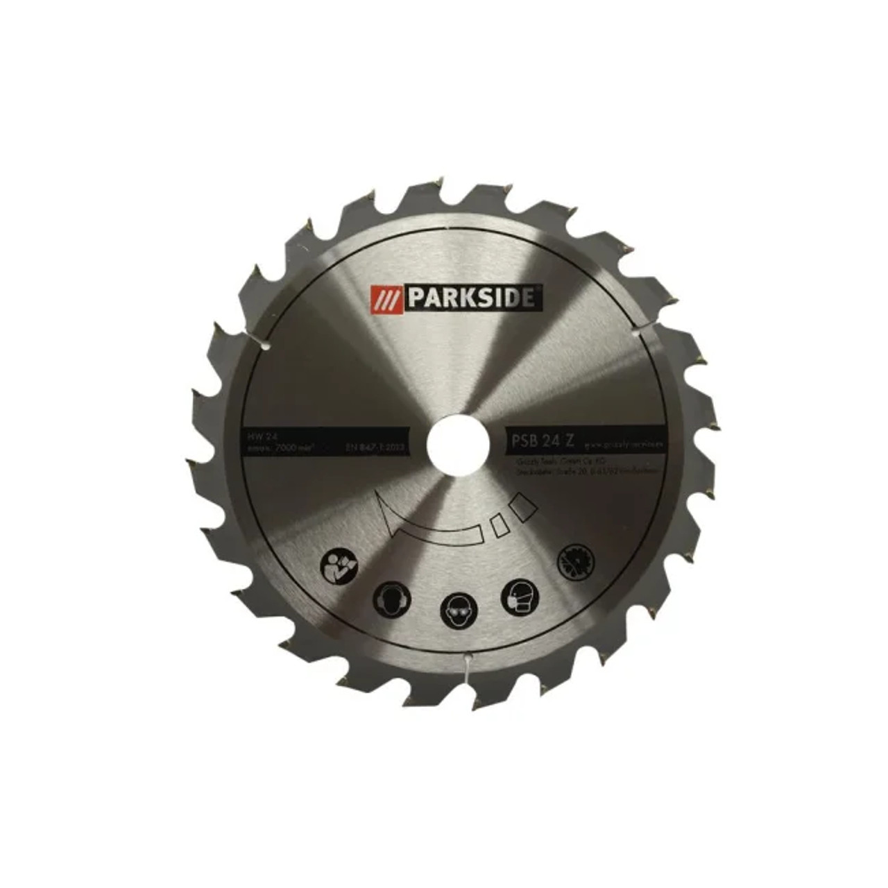 Saw blade 24 tooth for Parkside TableSaws