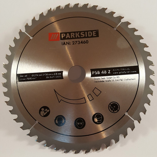 Parkside 48 tooth Saw Blade