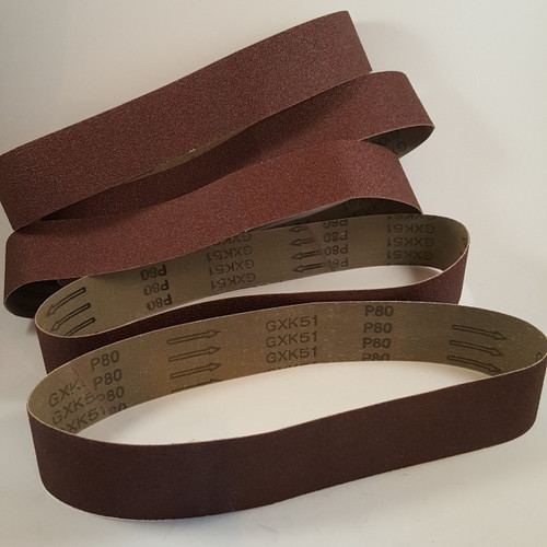 Sanding Belt set (5 pk) P80 Parkside PSBS240B2