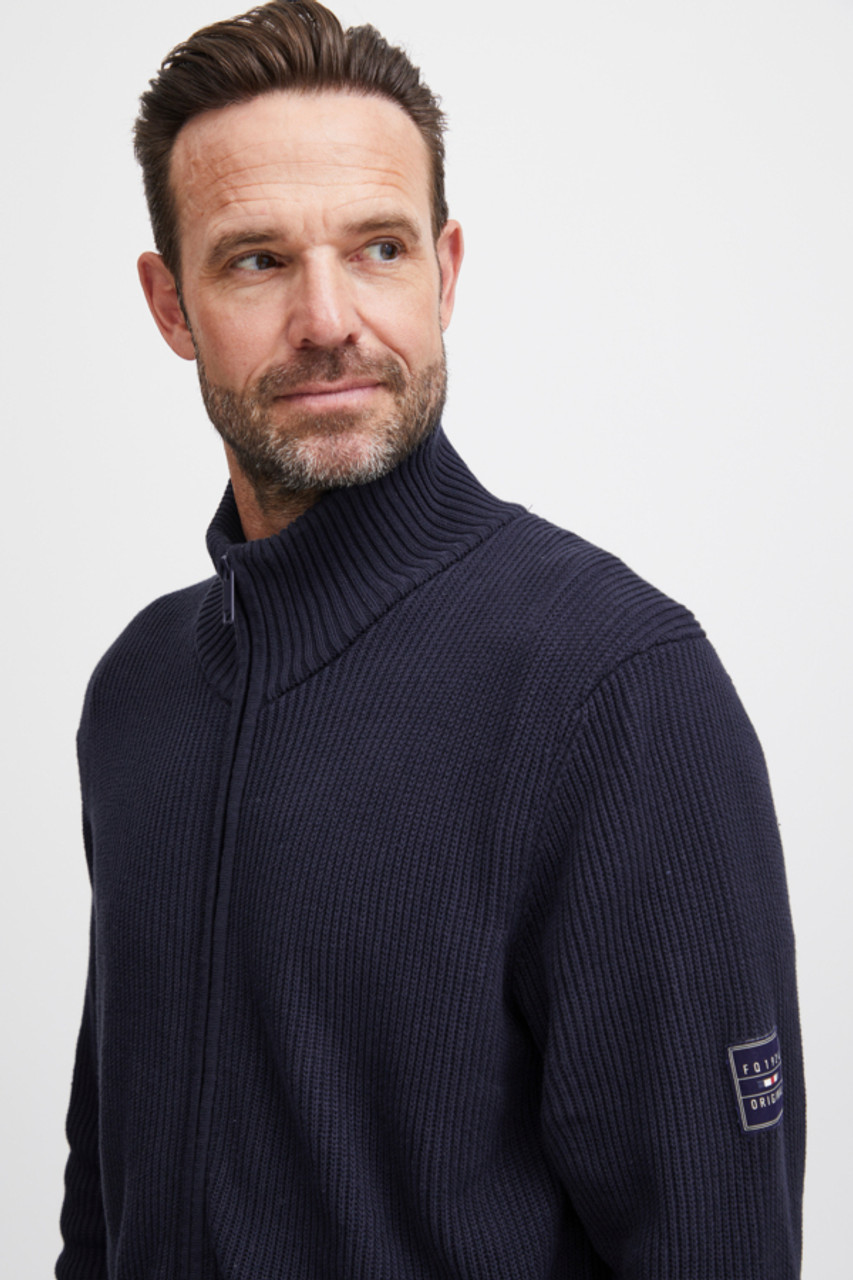 FQ1924 Kyle Ribbed Cardigan Core Southwell