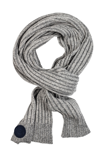 Giordano Grey Wool/Silk Mix Scarf